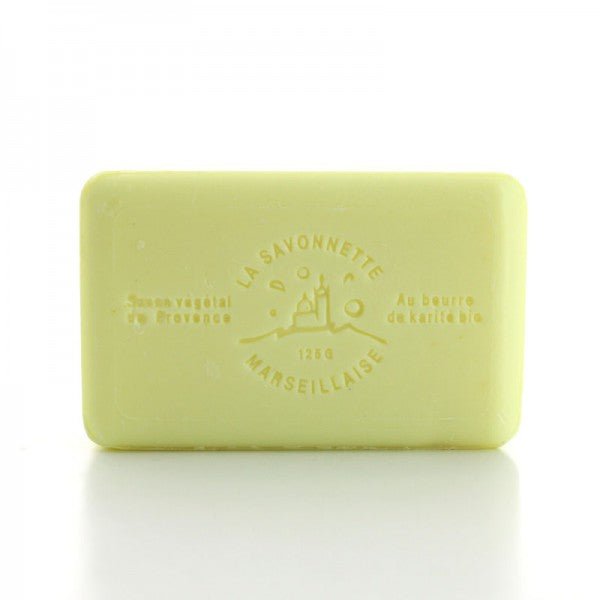 French Marseille Soap Citronelle (Citronella) 125g - FouFour - Savon de Marseille - Bar Soap - Eco Natural Products