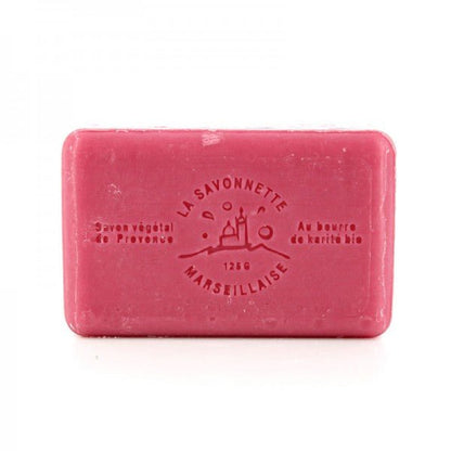 French Marseille Soap Coquelicot (Poppy) 125g - FouFour - Savon de Marseille - Bar Soap - Eco Natural Products