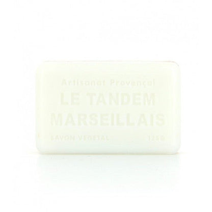 French Marseille Soap Dual Nourishment Lavender Sweet Almond 125g - FouFour - Savon de Marseille - Bar Soap - Eco Natural Products