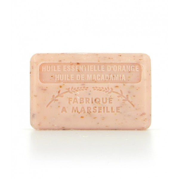 French Marseille Soap Dual Nourishment Orange Macadamia 125g - FouFour - Savon de Marseille - Bar Soap - Eco Natural Products