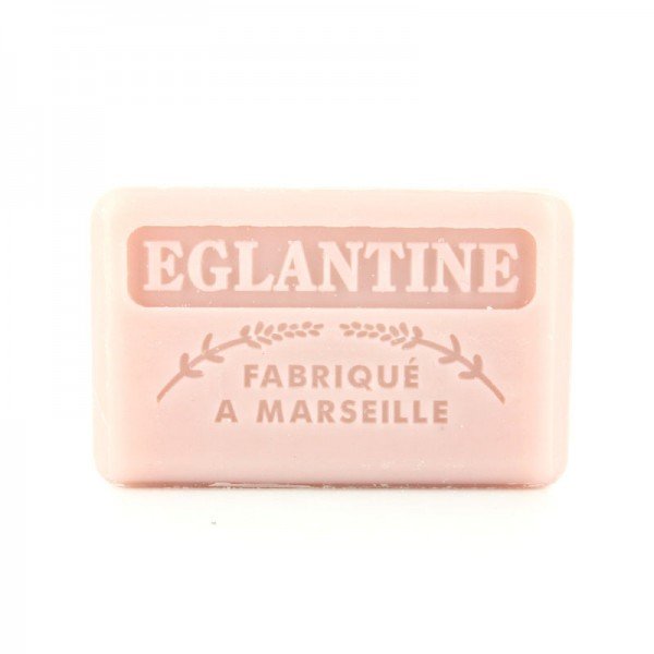 French Marseille Soap Eglantine (Briar Rose) 125g - FouFour - Savon de Marseille - Bar Soap - Eco Natural Products