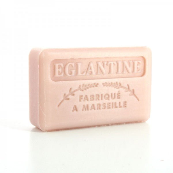 French Marseille Soap Eglantine (Briar Rose) 125g - FouFour - Savon de Marseille - Bar Soap - Eco Natural Products
