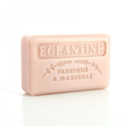 French Marseille Soap Eglantine (Briar Rose) 125g - FouFour - Savon de Marseille - Bar Soap - Eco Natural Products