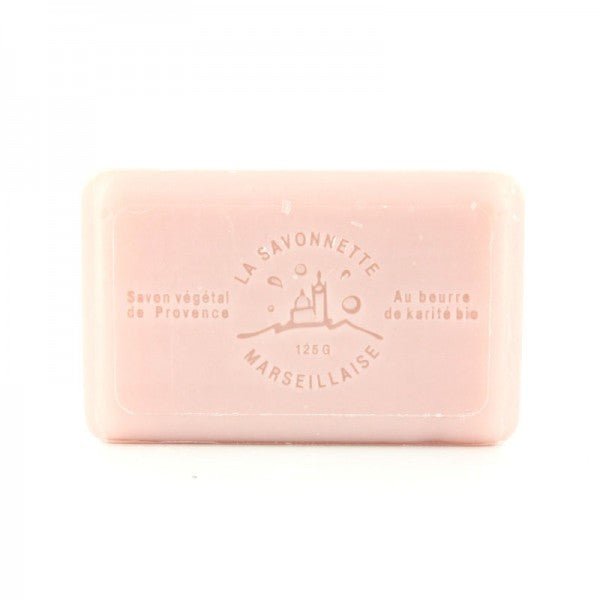 French Marseille Soap Eglantine (Briar Rose) 125g - Eco Natural Products - FouFour - Savon de Marseille - Bar Soap