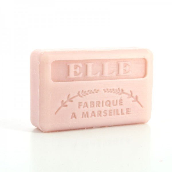 French Marseille Soap Elle (Her) 125g - Eco Natural Products - FouFour - Savon de Marseille - Bar Soap