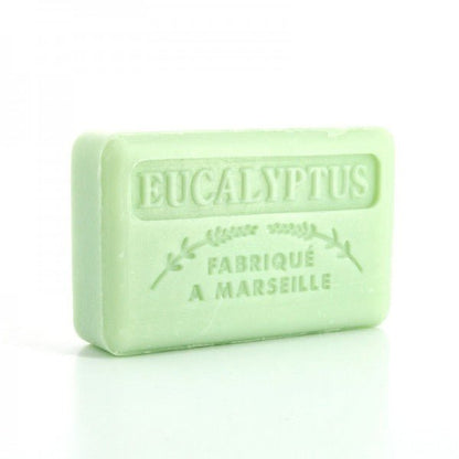 French Marseille Soap Eucalyptus 125g - FouFour - Savon de Marseille - Bar Soap - Eco Natural Products