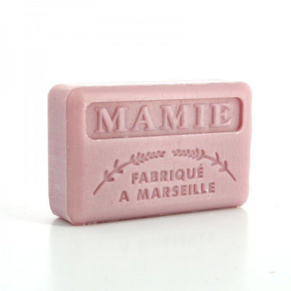 French Marseille Soap Family Mamie (Granny) 125g - Eco Natural Products - FouFour - Savon de Marseille - Bar Soap