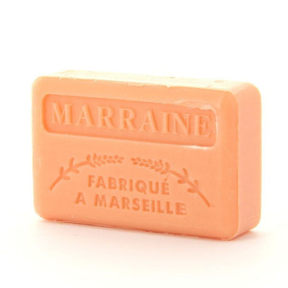 French Marseille Soap Family Marraine (Godmother) 125g - FouFour - Savon de Marseille - Bar Soap - Eco Natural Products