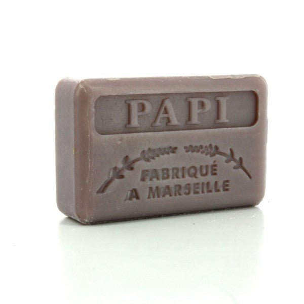 French Marseille Soap Family Papi (Grandpa) 125g - Eco Natural Products - FouFour - Savon de Marseille - Bar Soap