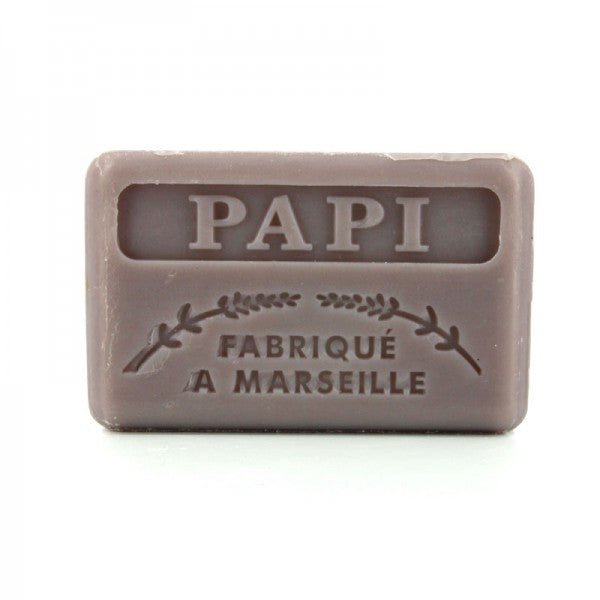 French Marseille Soap Family Papi (Grandpa) 125g - FouFour - Savon de Marseille - Bar Soap - Eco Natural Products