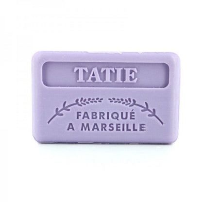 French Marseille Soap Family Tatie (Auntie) 125g - FouFour - Savon de Marseille - Bar Soap - Eco Natural Products