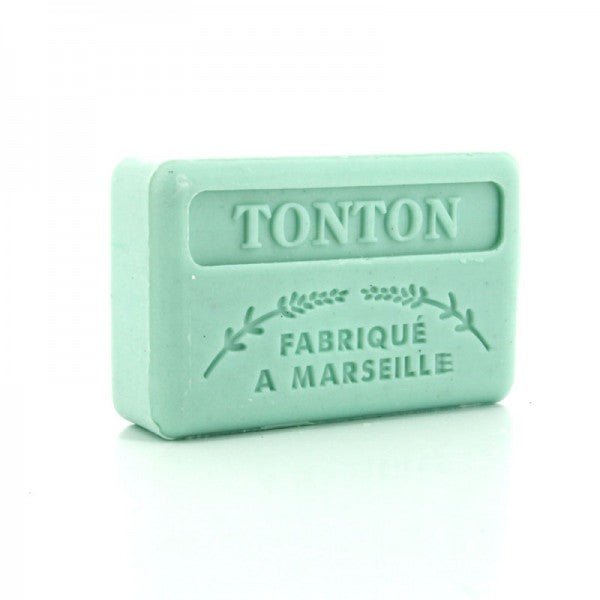 French Marseille Soap Family Tonton (Uncle) 125g - Eco Natural Products - FouFour - Savon de Marseille - Bar Soap