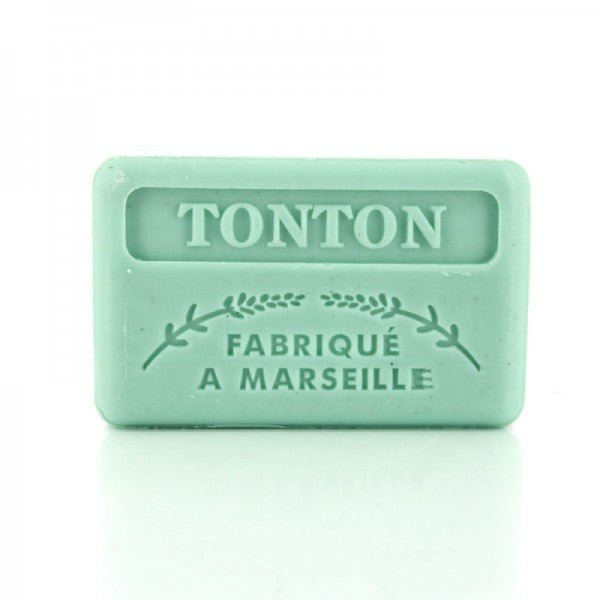 French Marseille Soap Family Tonton (Uncle) 125g - Eco Natural Products - FouFour - Savon de Marseille - Bar Soap