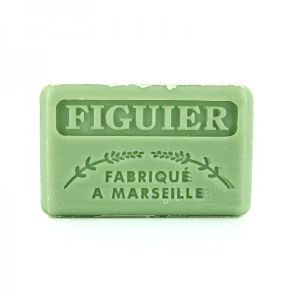 French Marseille Soap Figuier (Fig) 125g - Eco Natural Products - FouFour - Savon de Marseille - Bar Soap