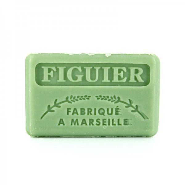French Marseille Soap Figuier (Fig) 125g - FouFour - Savon de Marseille - Bar Soap - Eco Natural Products