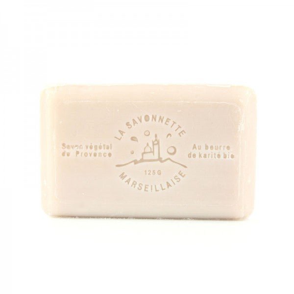 French Marseille Soap Fleur de Coton (Cotton Flower) 125g - FouFour - Savon de Marseille - Bar Soap - Eco Natural Products