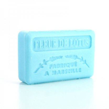 French Marseille Soap Fleur de Lotus (Lotus Flower) 60g - FouFour - Savon de Marseille - Bar Soap - Eco Natural Products