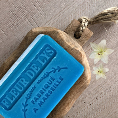 French Marseille Soap Fleur de Lys (Lily) 125g - FouFour - Savon de Marseille - Bar Soap - Eco Natural Products
