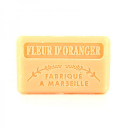 French Marseille Soap Fleur d'Oranger (Orange Flowers) 125g - FouFour - Savon de Marseille - Bar Soap - Eco Natural Products
