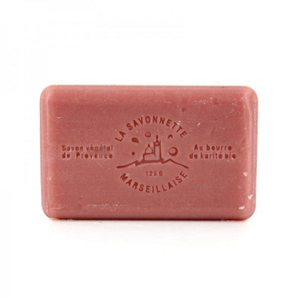 French Marseille Soap Fraise (Strawberry) 125g - FouFour - Savon de Marseille - Bar Soap - Eco Natural Products