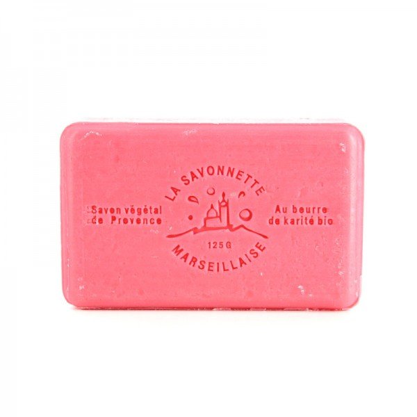 French Marseille Soap Grenade (Pomegranate) 125g - FouFour - Savon de Marseille - Bar Soap - Eco Natural Products