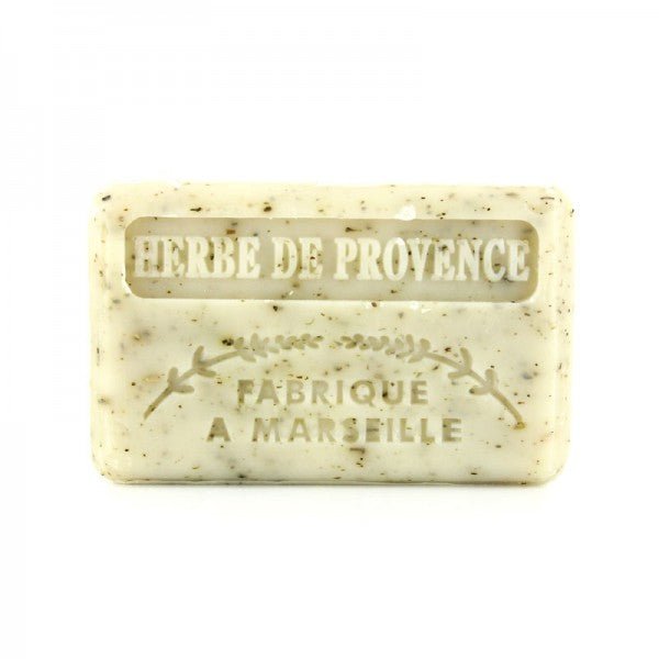 French Marseille Soap Herbe de Provence (Herbs Of Provence) 125g - FouFour - Savon de Marseille - Bar Soap - Eco Natural Products