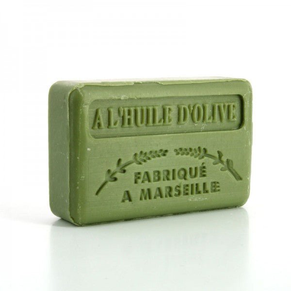 French Marseille Soap Huile de Olive (Olive Oil) 125g - Eco Natural Products - FouFour - Savon de Marseille - Bar Soap