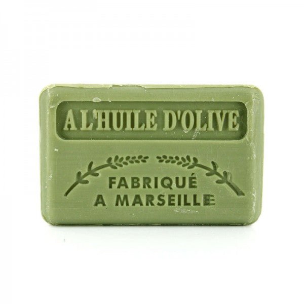 French Marseille Soap Huile de Olive (Olive Oil) 125g - FouFour - Savon de Marseille - Bar Soap - Eco Natural Products