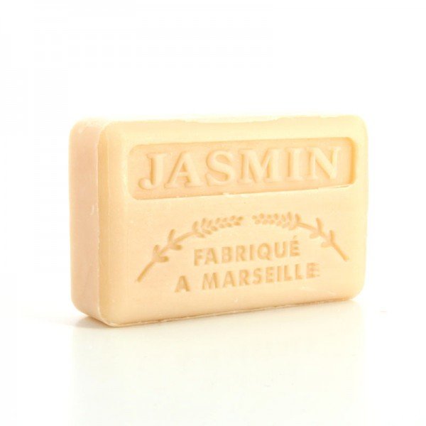 French Marseille Soap Jasmin (Jasmine) 125g - Eco Natural Products - FouFour - Savon de Marseille - Bar Soap