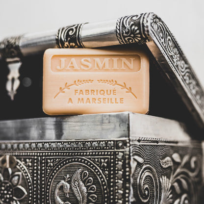 French Marseille Soap Jasmin (Jasmine) 125g - FouFour - Savon de Marseille - Bar Soap - Eco Natural Products