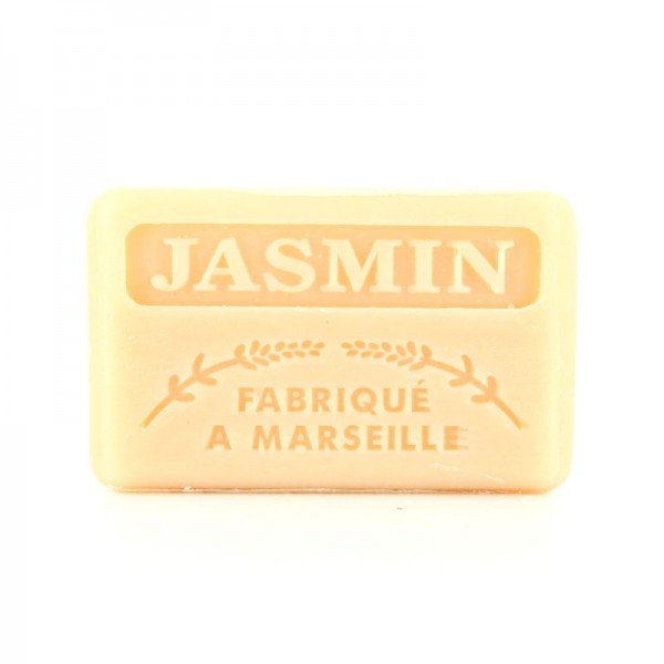 French Marseille Soap Jasmin (Jasmine) 125g - Eco Natural Products - FouFour - Savon de Marseille - Bar Soap