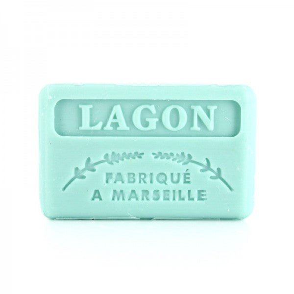 French Marseille Soap Lagon (Lagoon) 125g - Eco Natural Products - FouFour - Savon de Marseille - Bar Soap