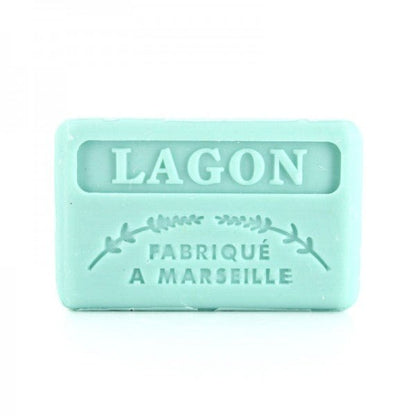 French Marseille Soap Lagon (Lagoon) 125g - FouFour - Savon de Marseille - Bar Soap - Eco Natural Products
