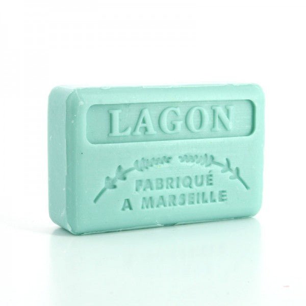 French Marseille Soap Lagon (Lagoon) 125g - FouFour - Savon de Marseille - Bar Soap - Eco Natural Products