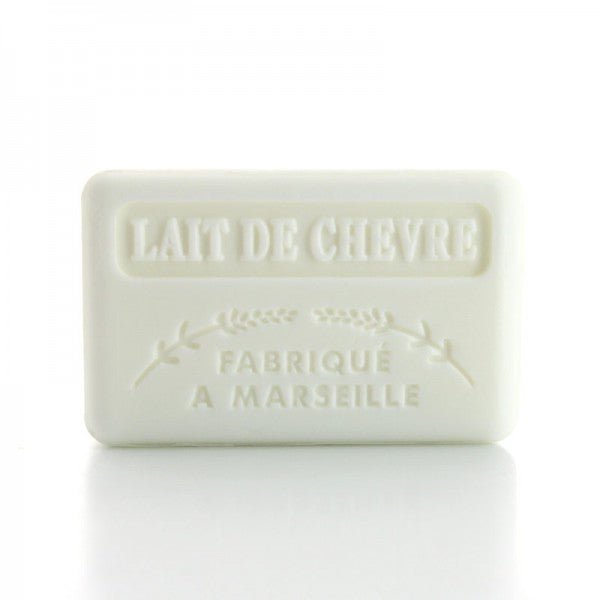 French Marseille Soap Lait de Chevre (Goat Milk) 125g - Eco Natural Products - FouFour - Savon de Marseille - Bar Soap