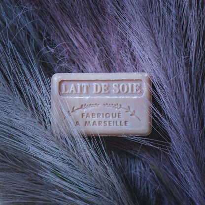 French Marseille Soap Lait De Soie (Silk Milk) 125g - FouFour - Savon de Marseille - Bar Soap - Eco Natural Products