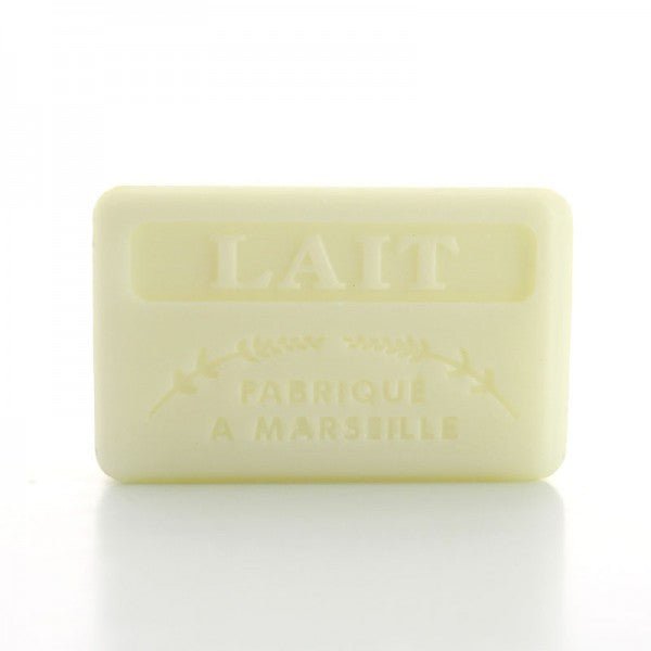 French Marseille Soap Lait (Milk) 125g - Eco Natural Products - FouFour - Savon de Marseille - Bar Soap