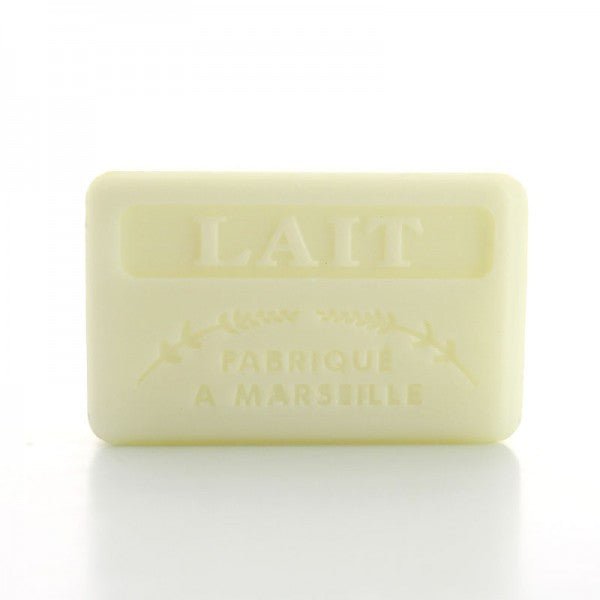 French Marseille Soap Lait (Milk) 125g - FouFour - Savon de Marseille - Bar Soap - Eco Natural Products