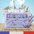 French Marseille Soap Lavender Flowers 125g - Eco Natural Products - FouFour - Savon de Marseille - Bar Soap