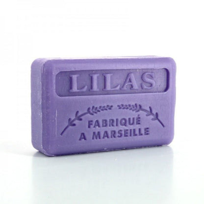 French Marseille Soap Lilas (Lilac) 125g - FouFour - Savon de Marseille - Bar Soap - Eco Natural Products