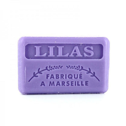 French Marseille Soap Lilas (Lilac) 125g - FouFour - Savon de Marseille - Bar Soap - Eco Natural Products