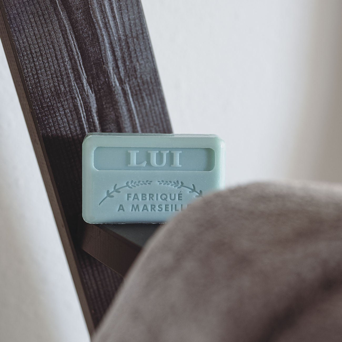 French Marseille Soap Lui (Him) 125g - FouFour - Savon de Marseille - Bar Soap - Eco Natural Products
