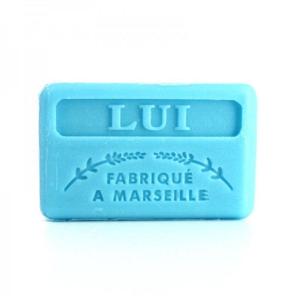 French Marseille Soap Lui (Him) 125g - Eco Natural Products - FouFour - Savon de Marseille - Bar Soap