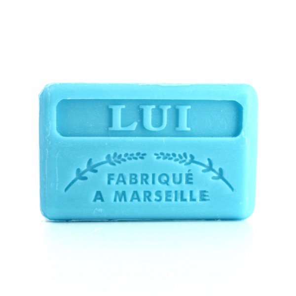 French Marseille Soap Lui (Him) 125g - FouFour - Savon de Marseille - Bar Soap - Eco Natural Products
