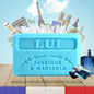 French Marseille Soap Lui (Him) 125g - FouFour - Savon de Marseille - Bar Soap - Eco Natural Products