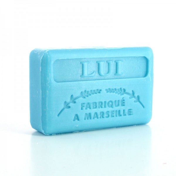 French Marseille Soap Lui (Him) 125g - FouFour - Savon de Marseille - Bar Soap - Eco Natural Products