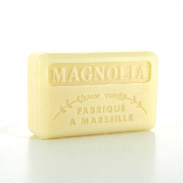 French Marseille Soap Magnolia 125g - Eco Natural Products - FouFour - Savon de Marseille - Bar Soap