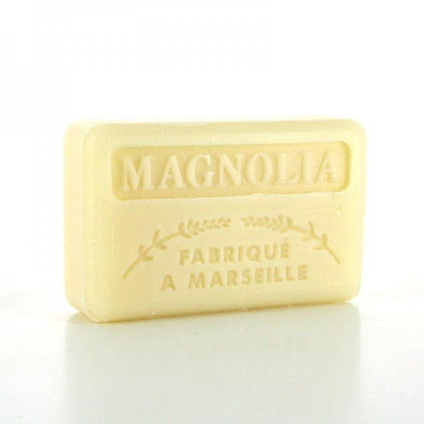 French Marseille Soap Magnolia 125g - FouFour - Savon de Marseille - Bar Soap - Eco Natural Products