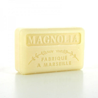 French Marseille Soap Magnolia 125g - FouFour - Savon de Marseille - Bar Soap - Eco Natural Products
