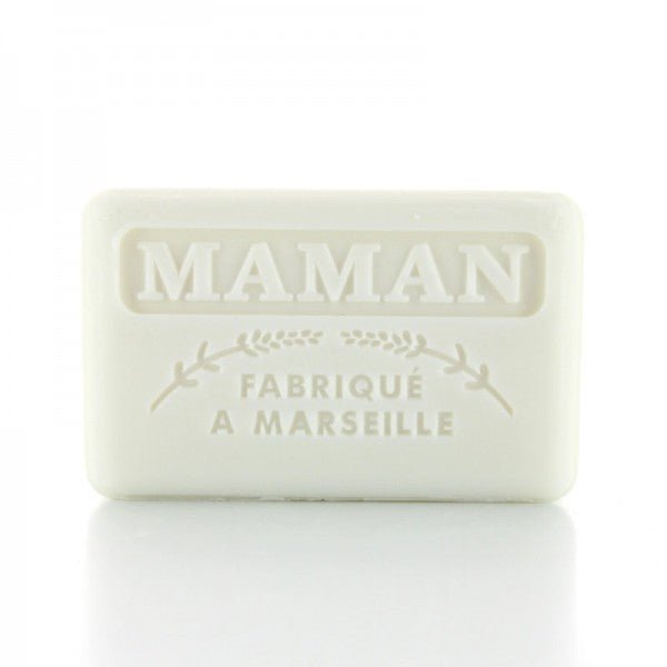 French Marseille Soap Maman (Mummy) 125g - Eco Natural Products - FouFour - Savon de Marseille - Bar Soap